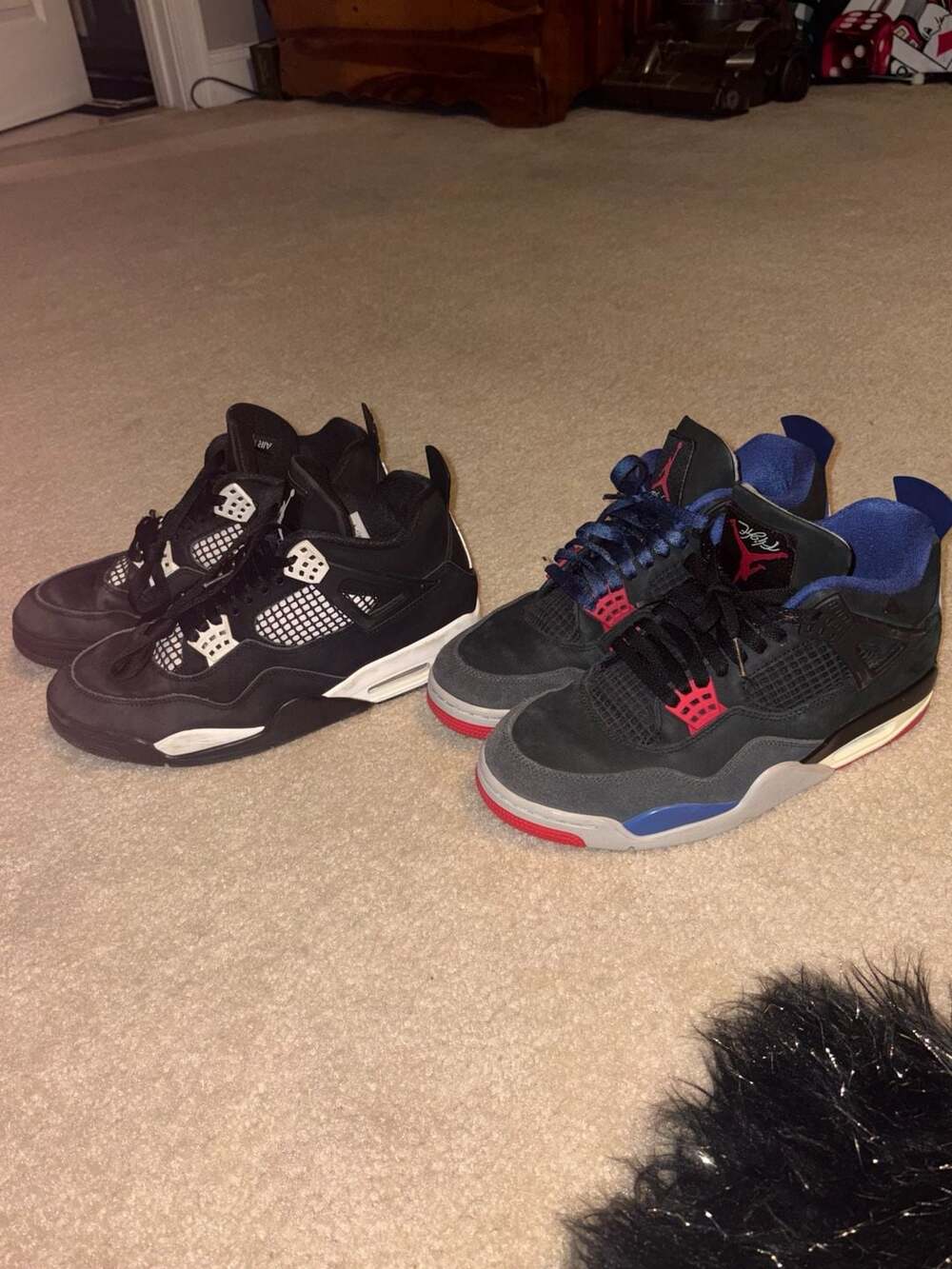 Air Jordan 4 Retro 'White Thunder' and 'Rare Air' Bundle Size 9.5
